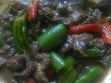 尖椒炒牛肉