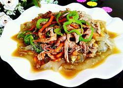 拉皮炒肉丝