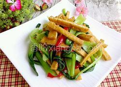 油豆腐炒青菜