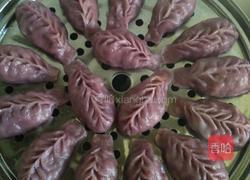紫薯猪肉大葱饺子（紫薯皮）的做法图解7