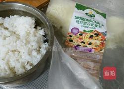 鲜虾芝士五彩焗饭的做法图解3