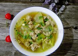 羊肉丸子冬瓜汤