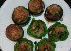 酿香菇酿豆角