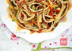 凉拌三丝(拌千张豆皮)的做法图解13
