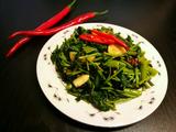 空心菜爆豆鼓的做法[图]