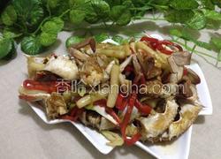 梭子蟹炒年糕
