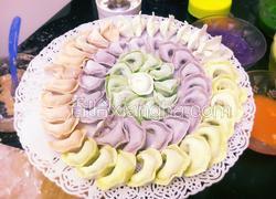 宝宝辅食－五色饺子