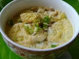 肉饼蒸蛋