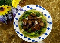 香菇炒油菜