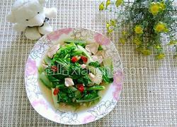 小白菜炒肉