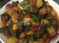香辣排骨烧土豆