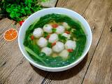青菜丸子汤