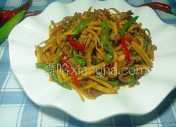 南瓜丝炒肉
