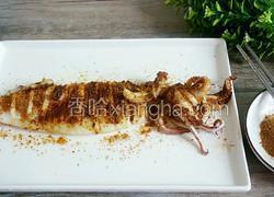 烤箱烤鱿鱼