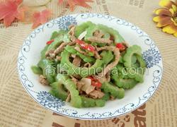 苦瓜肉丝