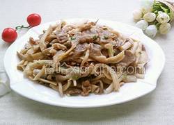 肉片烧蘑菇
