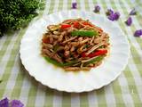 鱼腥草炒肉丝