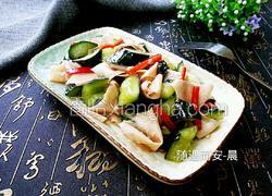 黄瓜拌豆腐皮