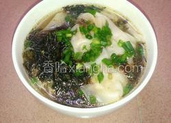紫菜虾皮猪肉火腿云吞