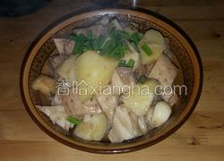 土豆白烧肉
