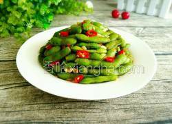 炒毛豆