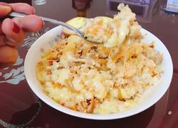辣白菜芝士炒饭