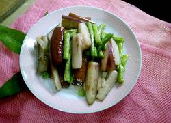 干锅茄子豆角
