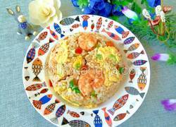 虾仁鸡蛋炒饭