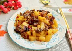 腊肉炒土豆