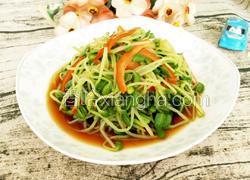 拌黑豆苗