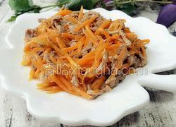 胡萝卜牛肉丝