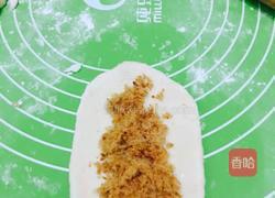 肉松炼乳咸面包（无奶无糖版）的做法图解7