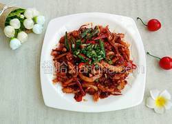 豆瓣酱爆鱿鱼