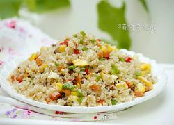 五彩火腿炒饭