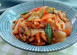 辣白菜炒肉
