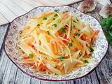 红萝卜炒土豆