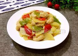 土豆片炒鸡