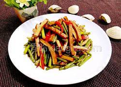 蒜薹炒豆干