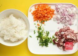 羊肉炒饭的做法图解1