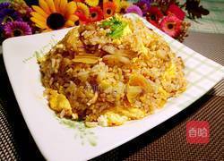 辣白菜五花肉炒饭的做法图解11