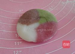 四色冰皮月饼的做法图解5
