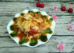 番茄鸡蛋西兰花