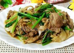 香菜爆炒羊肉
