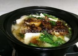 油冒青菜豆腐