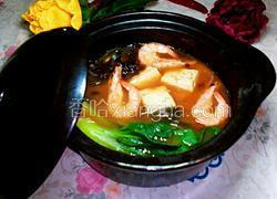 豆腐海藻鲜虾汤