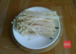锡纸金针蘑的做法图解1