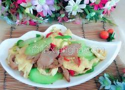 鸡蛋肉片炒黄瓜
