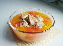 番茄炖排骨汤