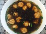 肉丸紫菜汤