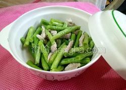 肉丝炒豆角